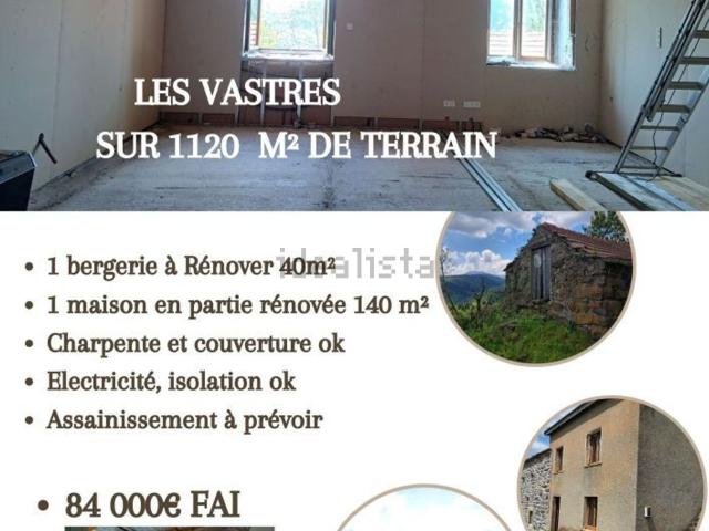 Maison vente à Les Chazaux, Les Vastres