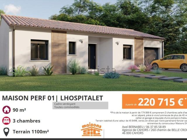 Maison vente à Lhospitalet, Pern-Lhospitalet