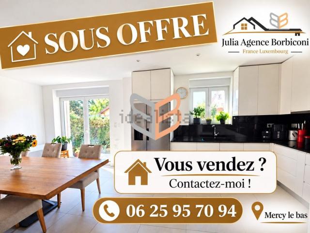 Maison vente à Mercy-le-Bas, Meurthe-et-Moselle