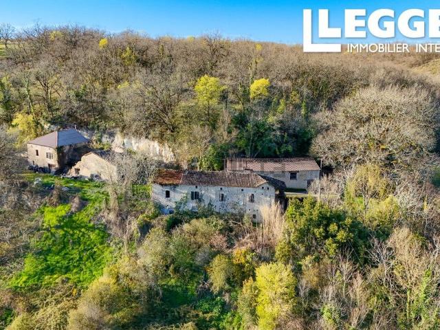 Maison vente à Lebreil, Montcuq-en-Quercy-Blanc