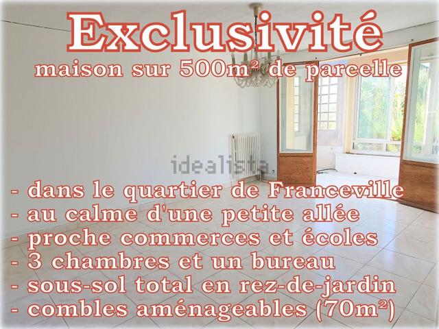 Maison vente à Les Fleurs, Montfermeil