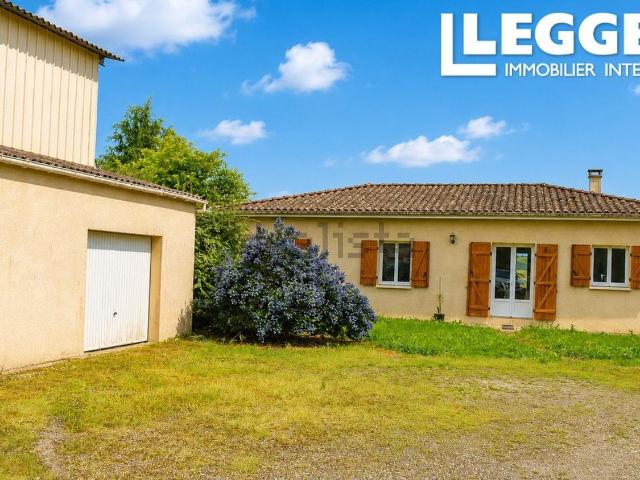Maison vente à Montignac-de-Lauzun, Lot-et-Garonne