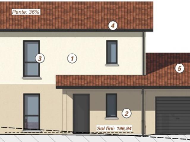 Maison vente à Bourg-en-Bresse, Genouilleux