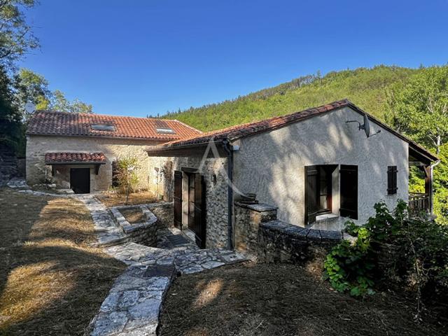 Maison vente à Cahors, Saint-vincent-rive-d'olt