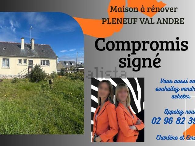 Maison vente à Le Val-André, Pléneuf-Val-André