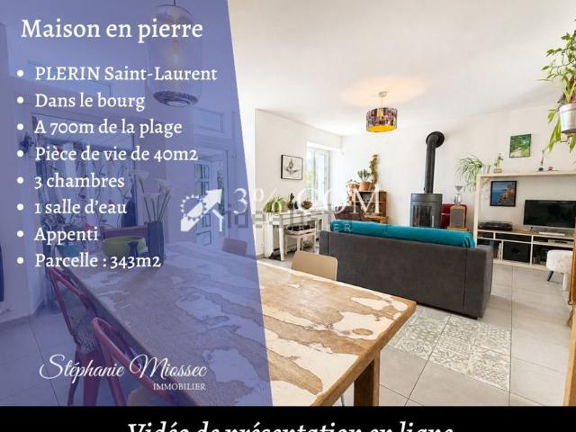 Maison vente à Saint-Laurent de la Mer, Plérin