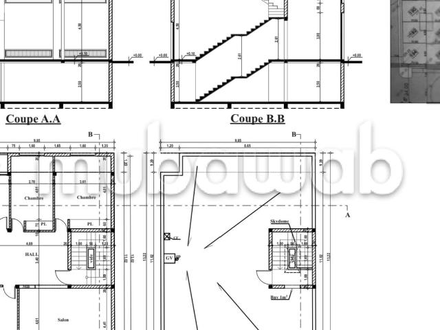 Terrain vente à El Aouda
