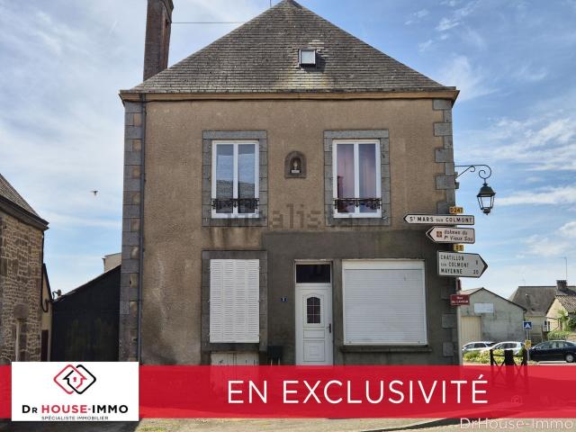 Maison vente à Saint-Aubin-Fosse-Louvain, Mayenne