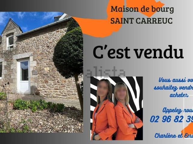 Maison vente à Les Couailles, Saint-Carreuc