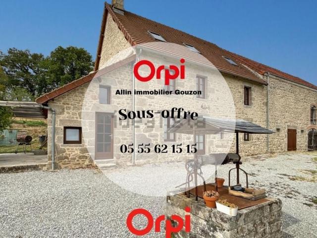 Maison vente à Bourlat, Saint-Pardoux-les-Cards