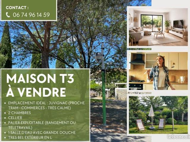 Maison vente à Montpellier, Juvignac