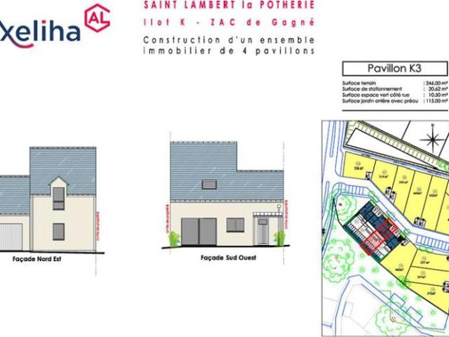 Maison vente à Angers, Saint-lambert-la-potherie
