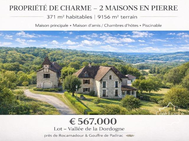 Maison vente à Gourdon, Miers