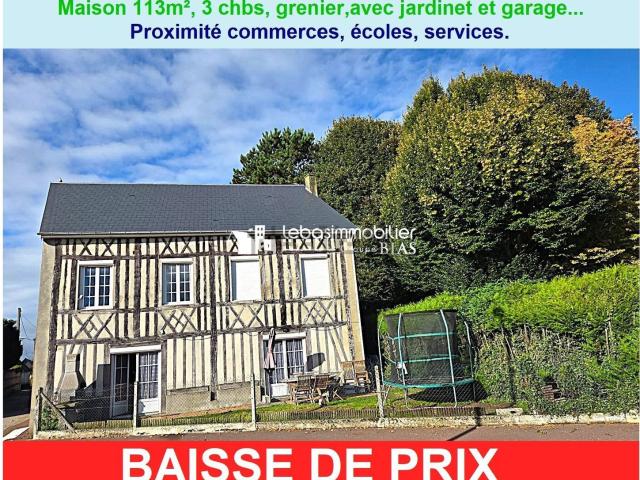 Maison vente à Fauville-en-Caux, Terres-de-Caux