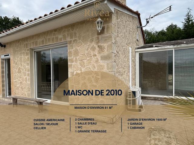 Maison vente à Périgueux, La Roche-chalais