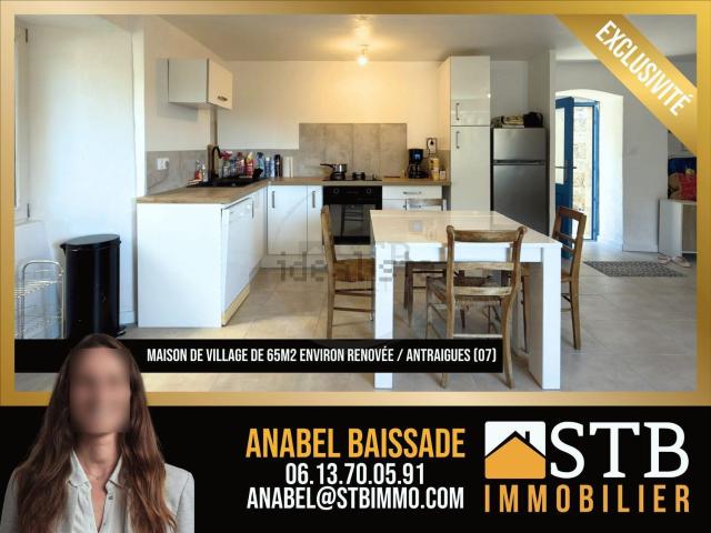 Maison vente à Antraigues-sur-Volane, Vallées-d'Antraigues-Asperjoc