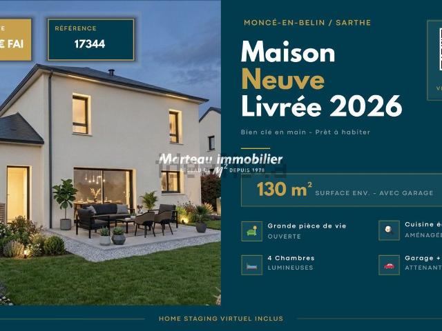 Maison vente à Vibraye, Sarthe