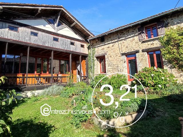 Maison vente à Rochechouart, Maisonnais-sur-tardoire