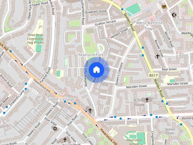 Apartment for rent in Maitland Park, Greater London