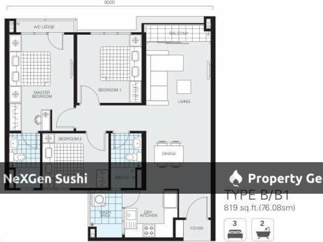 Condominium for rent in Country Heights Damansara, Kuala Lumpur