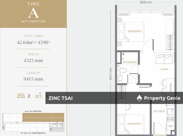 Serviced Residence for rent in Country Heights Damansara, Kuala Lumpur