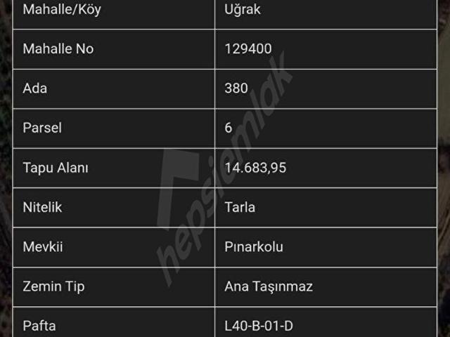 Yeşilyurt, Malatya içerisinde satılık Arsa