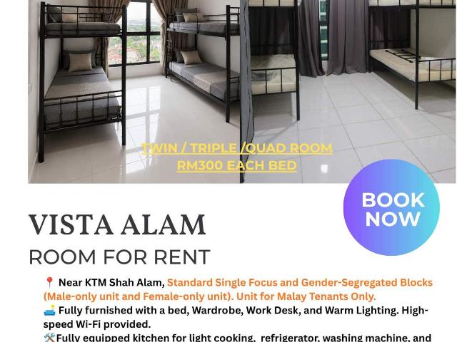 Room for rent in Seksyen 14, Shah Alam