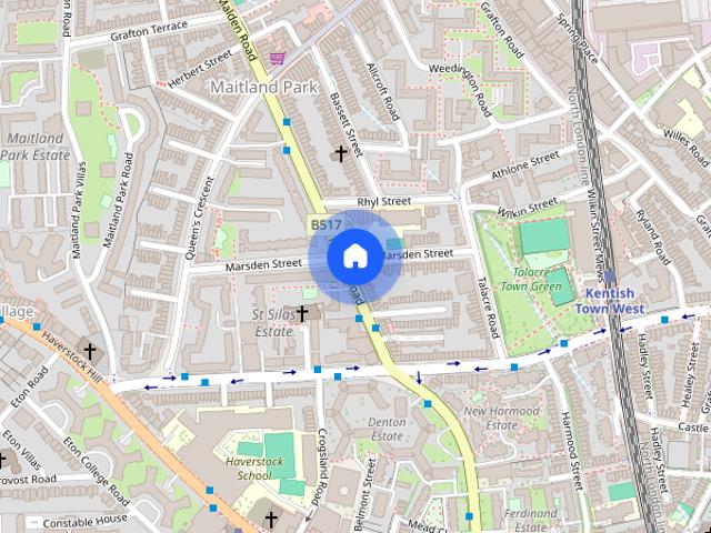 Apartment for rent in Kentish Town, Chalk Farm