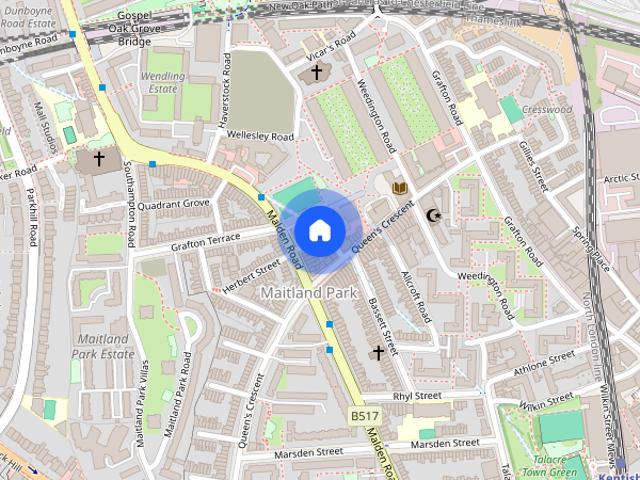 Apartment for rent in Chalk Farm, Greater London
