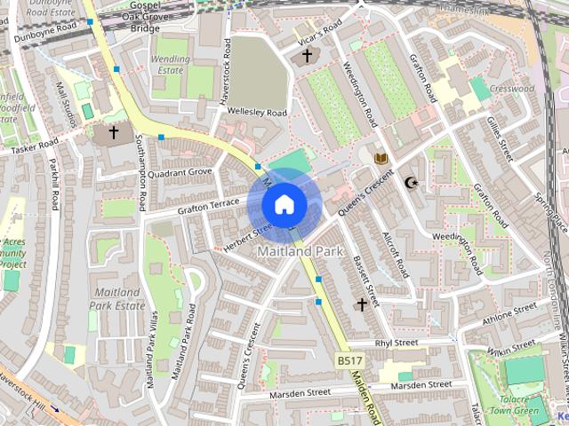 House for rent in Gospel Oak, Greater London