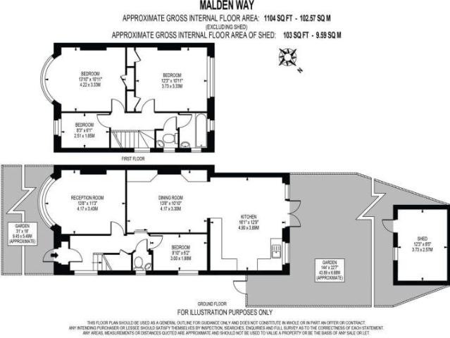 House for rent in New Malden, Motspur Park