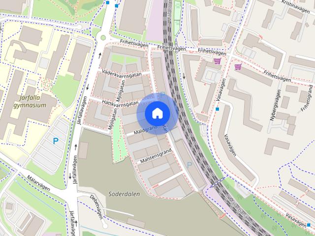 Lägenhet hyra i Jakobsberg, Stockholm