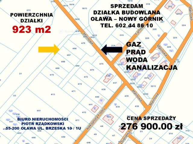Grunt na sprzedaż w Oława, Dolnośląskie