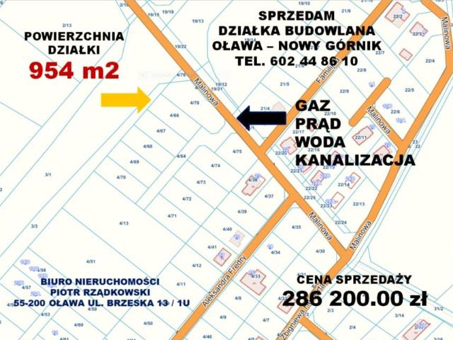 Grunt na sprzedaż w Oława, Dolnośląskie