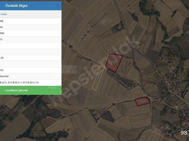 Malkara, Tekirdağ içerisinde satılık Arsa