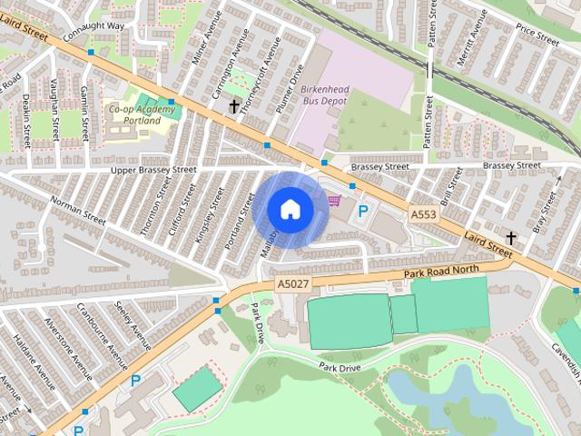 Apartment for rent in Claughton, Birkenhead