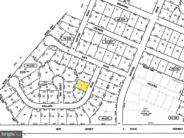 Land for sale in Manahawkin, New Jersey