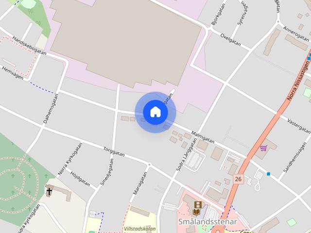 Lägenhet hyra i Smålandsstenar, Jönköping