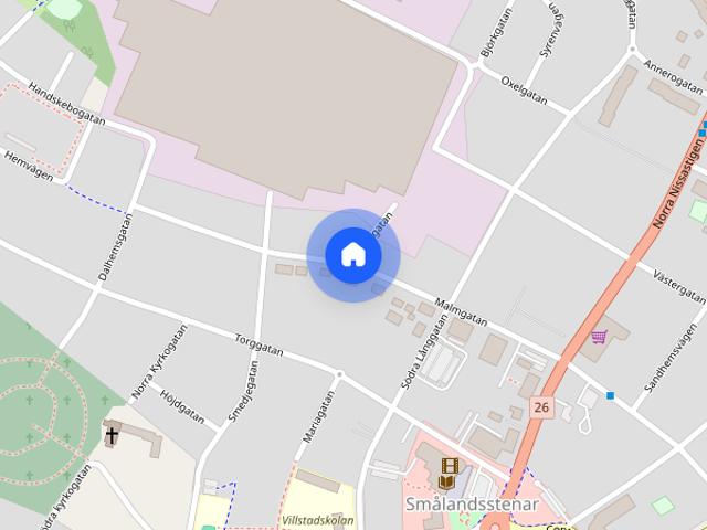 Lägenhet hyra i Smålandsstenar, Jönköping