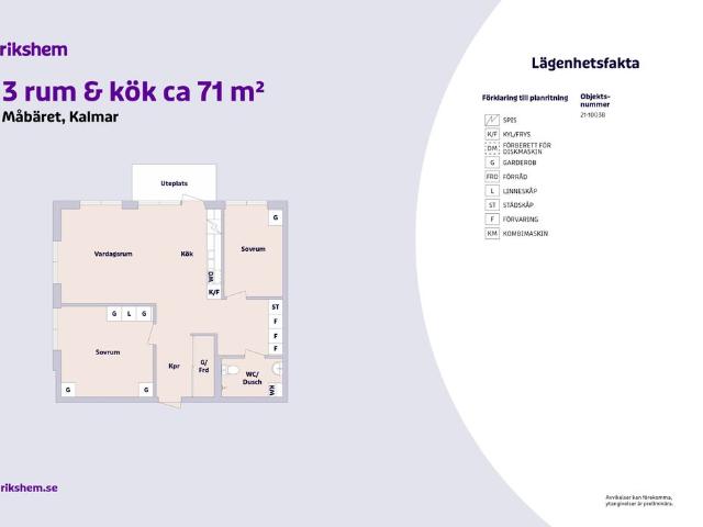 Lägenhet hyra i Kalmar