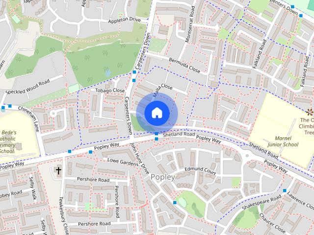 Apartment for rent in Lychpit, Basingstoke and Deane