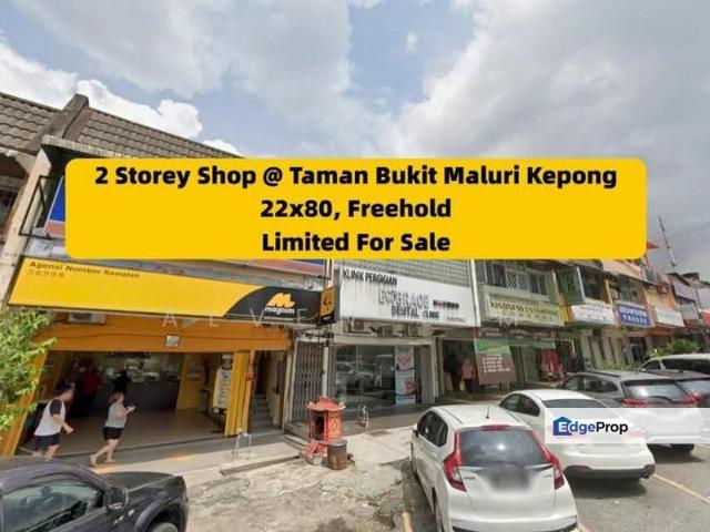 Shop for sale in Kepong, Kuala Lumpur