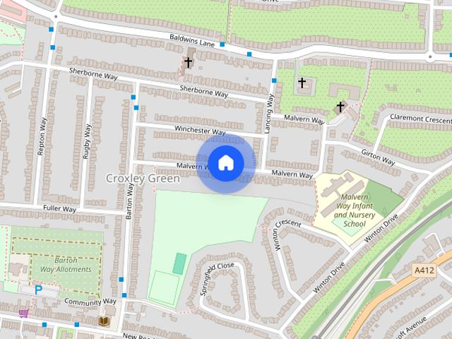 House for rent in Batchworth, Hertfordshire