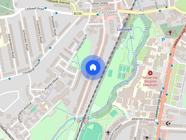 Apartment for rent in London Borough of Lewisham, Ladywell