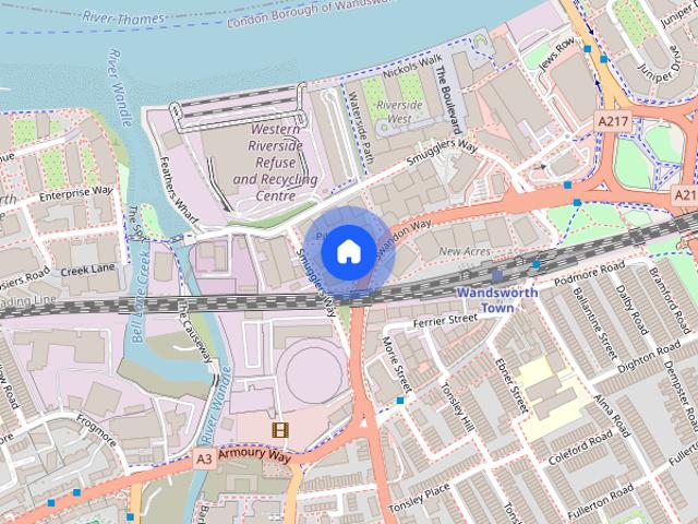 Apartment for rent in London Borough of Wandsworth, Greater London