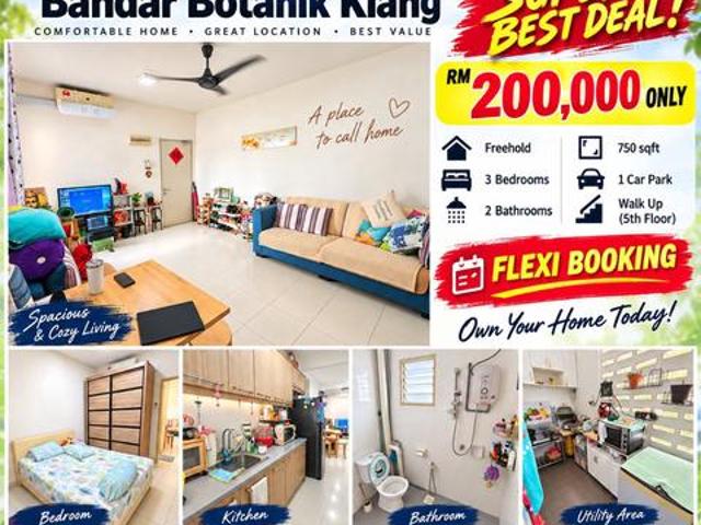 Apartment for sale in Port Klang, Selangor