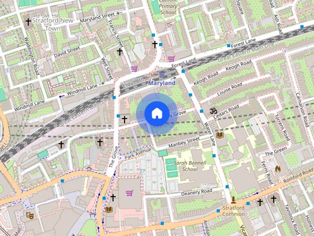 Room for rent in Maryland, Greater London