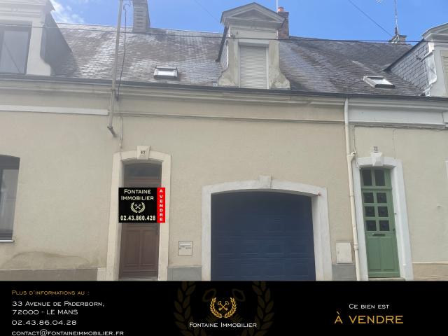 Maison vente à Le Mans