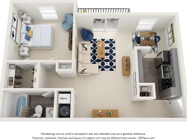 Apartment for rent in College Park, Georgia