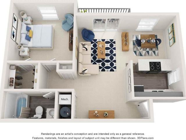 Apartment for rent in College Park, Georgia